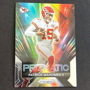 2023 Panini Prizm Patrick Mahomes🏆  Prizmatic Insert Card #2 Kansas City Chiefs